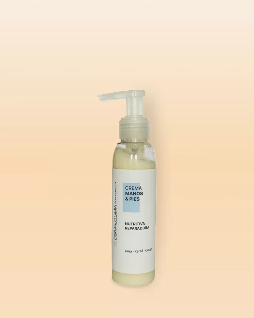 Crema para el cuidado de manos y pies