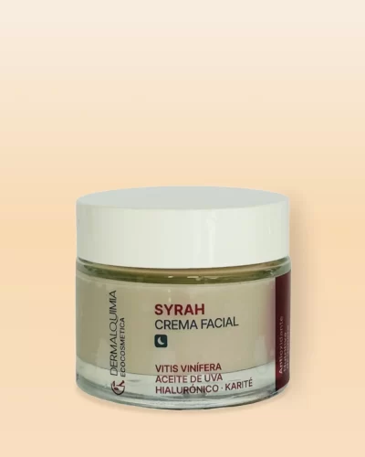 Crema facial nutritiva para el cuidado de la piel